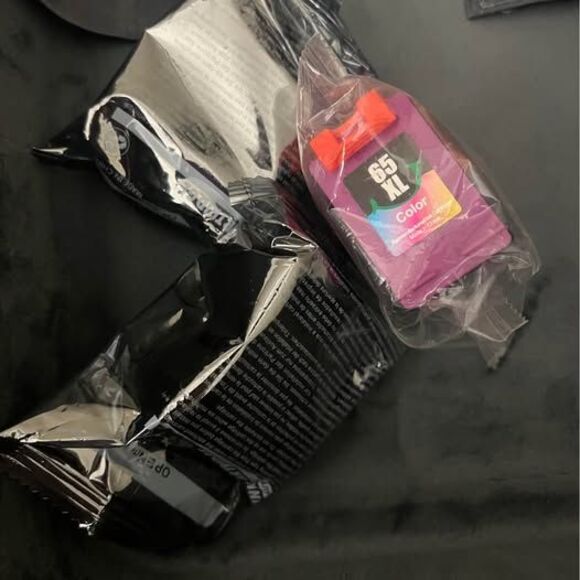 Set of Three HP65 HP Printer Ink - 65 XL Color Ink, 65 Black Ink, 65 Color Ink - Picture 2 of 3